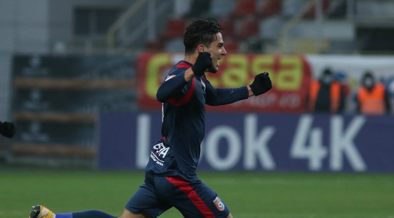 cristi dulca fiul marco dulca primul gol marcat liga 1 chindia targoviste fc arges