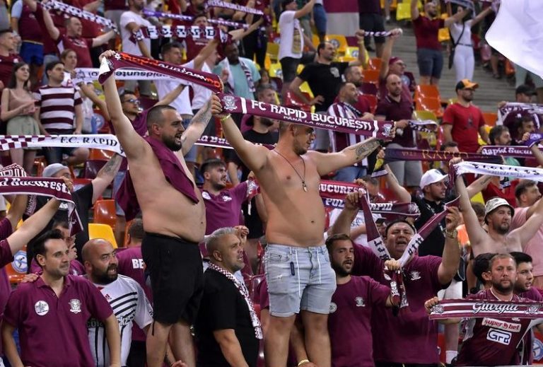 Suporterii rapidiști avertizează: „Vineri cucerim Aradul!”