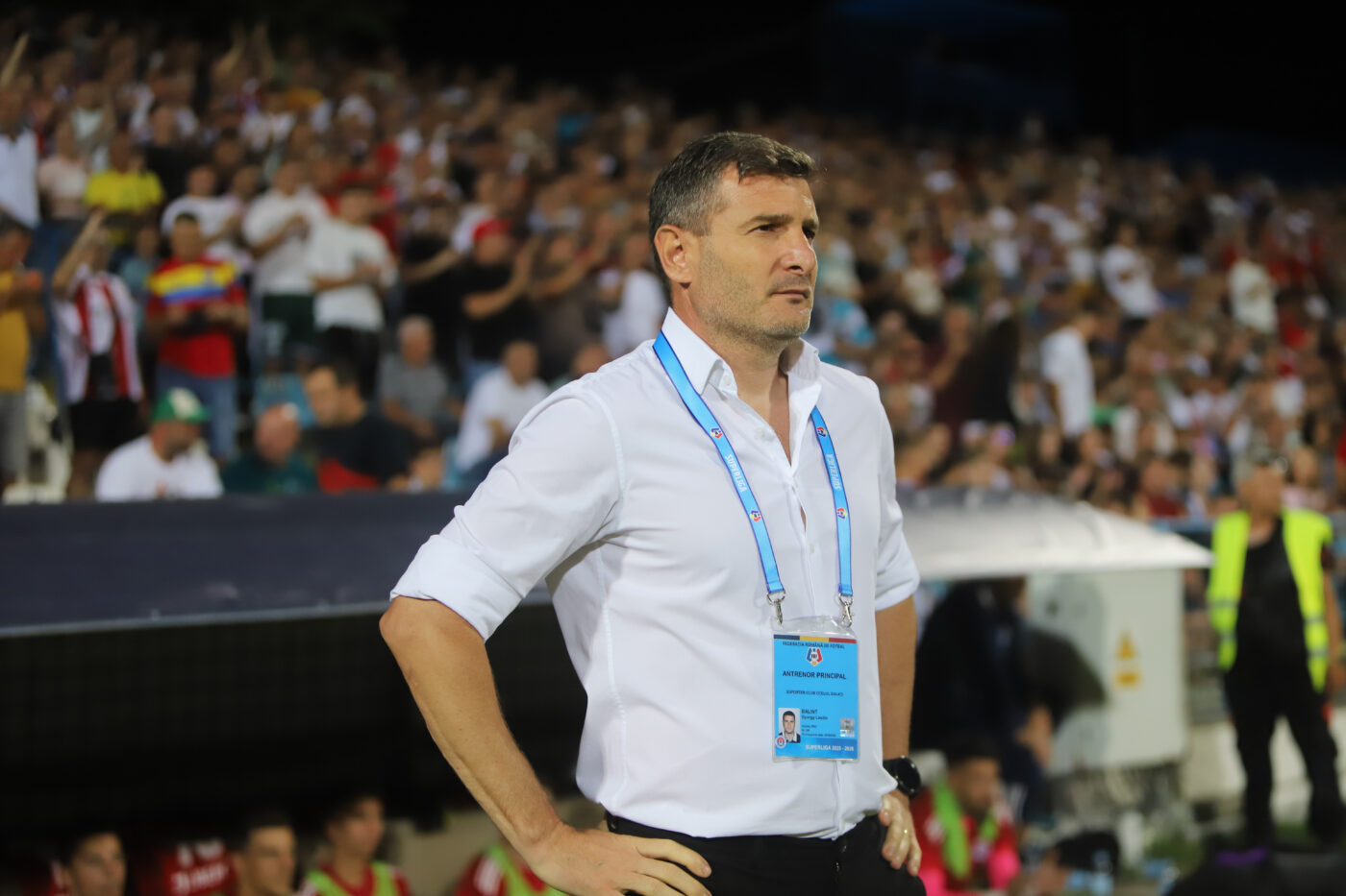 Accidentarea gravă a fotbalistului l-a înfuriat pe Laszlo Balint, care dă vina pe arbitri: „Să nu mai lăsăm!”