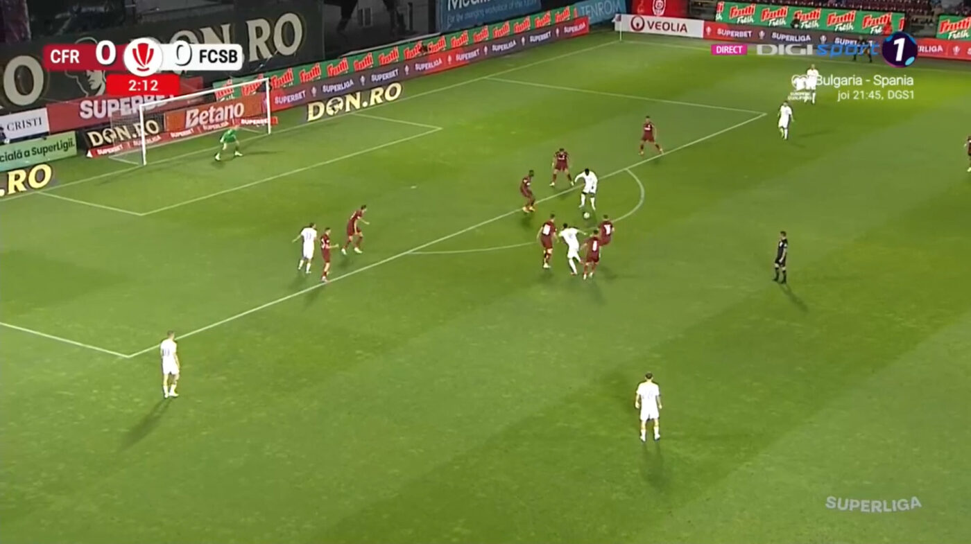 CFR Cluj – FCSB 2-1, Live Text Online, în etapa 8 din Superliga. Emerllahu este aproape de al doilea gol al lui în acest meci