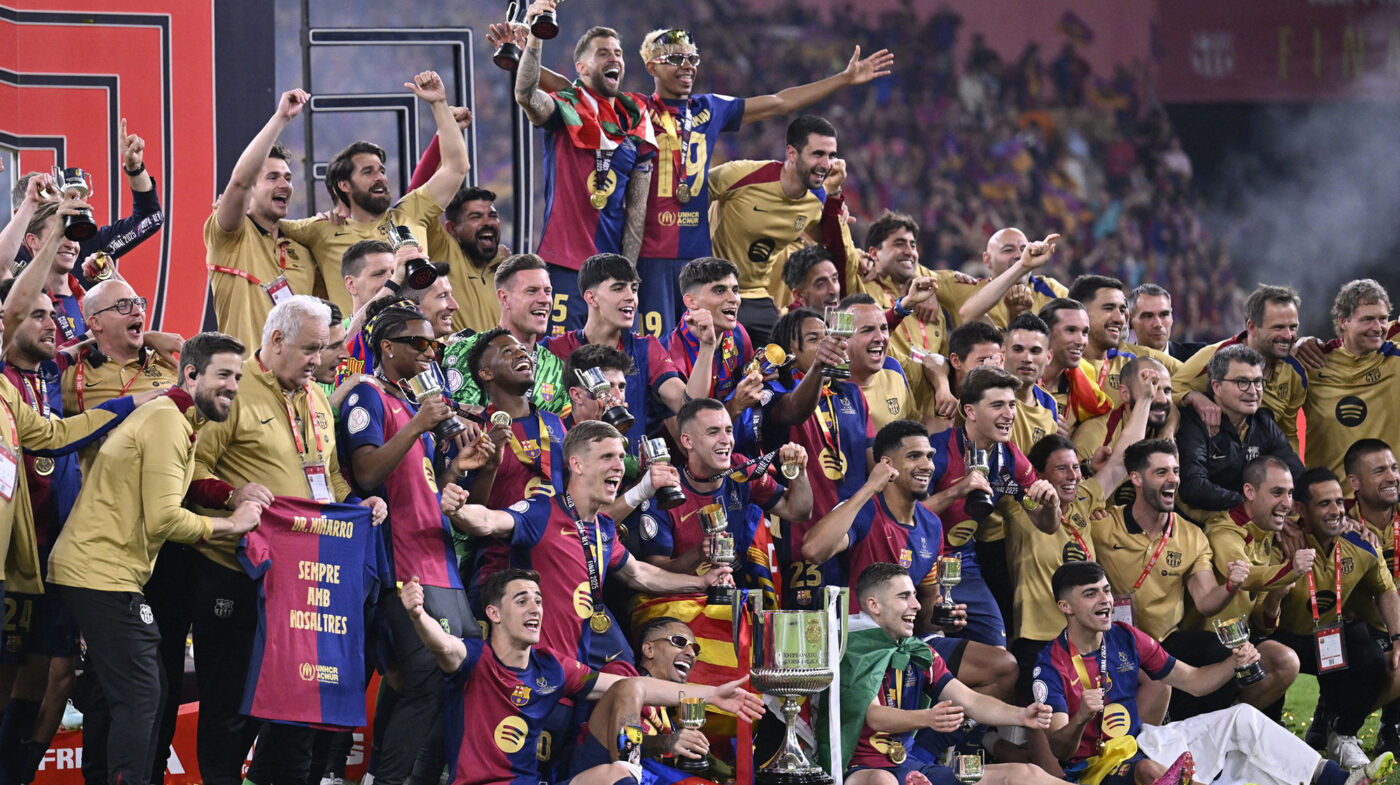„Cerul este limita”. Fotbalistul a semnat cu Barcelona până în 2030, la scurt timp după ce Marica a spus că e mai slab decât Rațiu