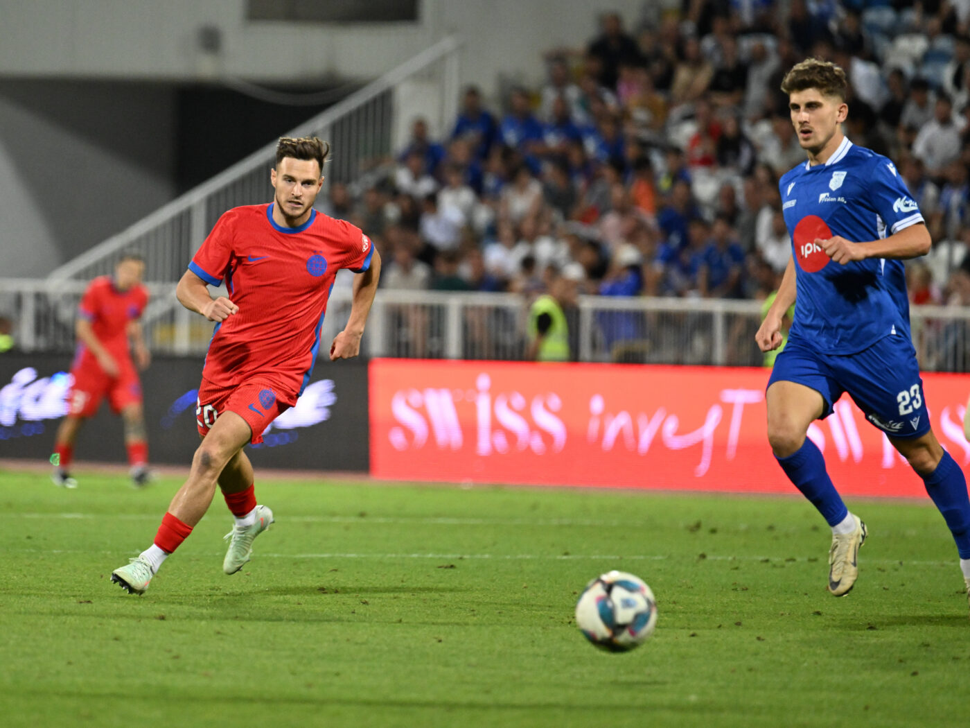 Dennis Politic a răbufnit după ce a dat gol în Drita – FCSB 1-3: „Mă bucur că le-am închis gura!”