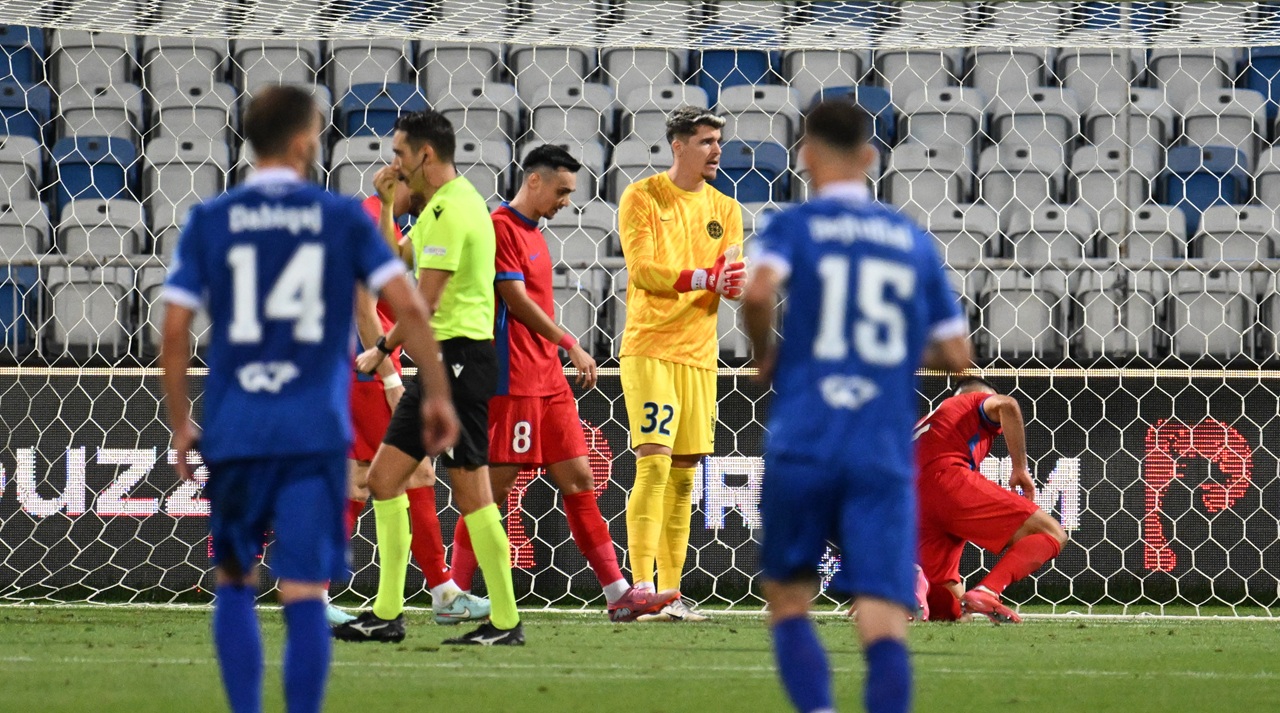 Drita – FCSB 1-2, Live Text Online în manșa secundă a turului trei preliminar din Europa League. Gazdele reduc din diferență