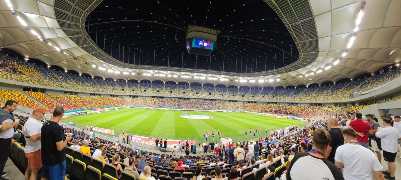 FCSB, părăsită de fani la meciul cu FC Argeș. Bate vântul în tribunele Arenei Naționale