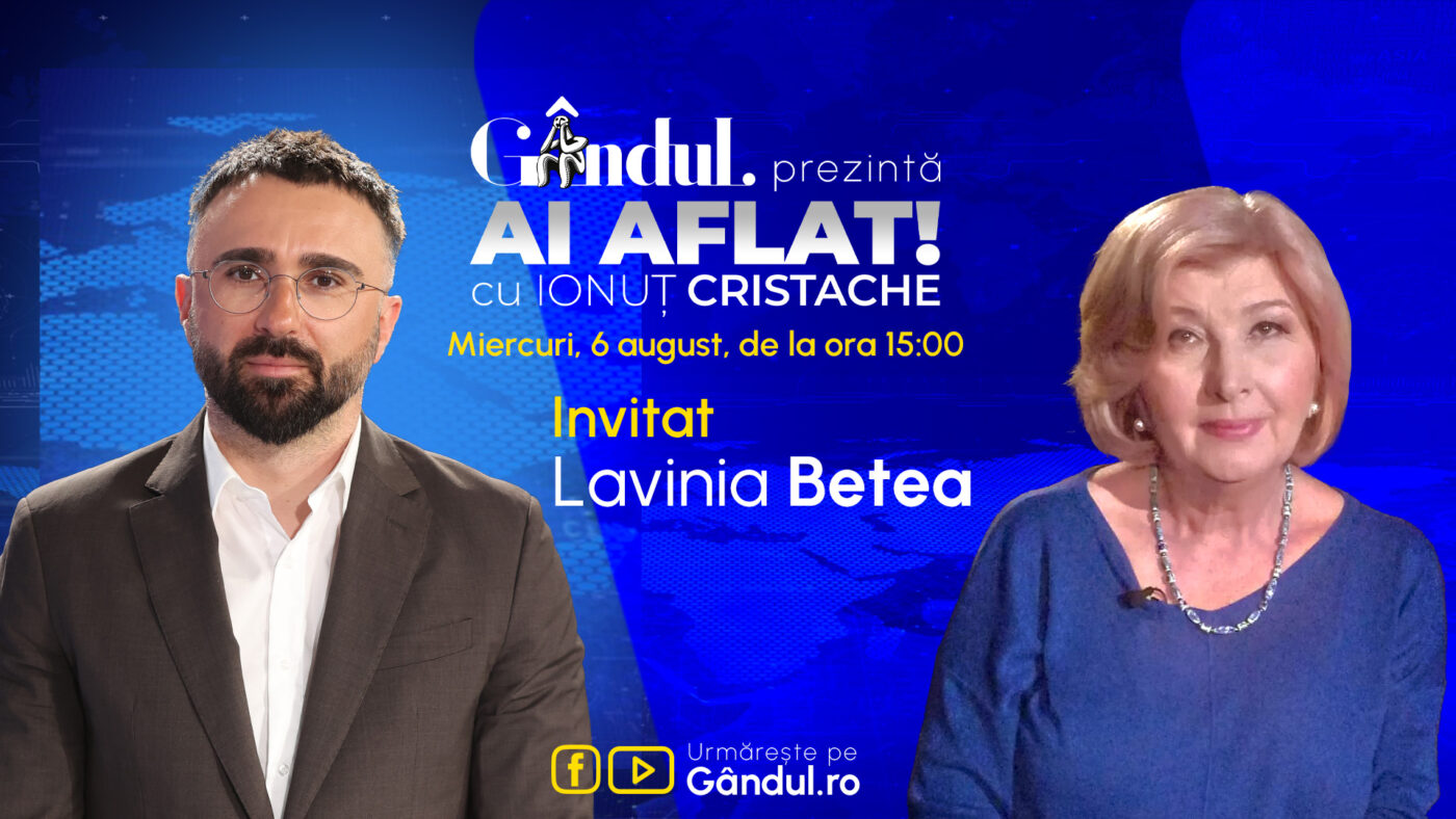 Ionuț Cristache gostil Lavinio Betea v oddaji »Ai Aflat!« na Gândul