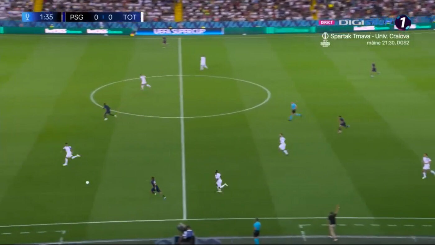 PSG – Tottenham Hotspur 0-0, Live Text Online, în Supercupa Europei. Chevalier scoate de sub transversală mingea trimită de Richarlison