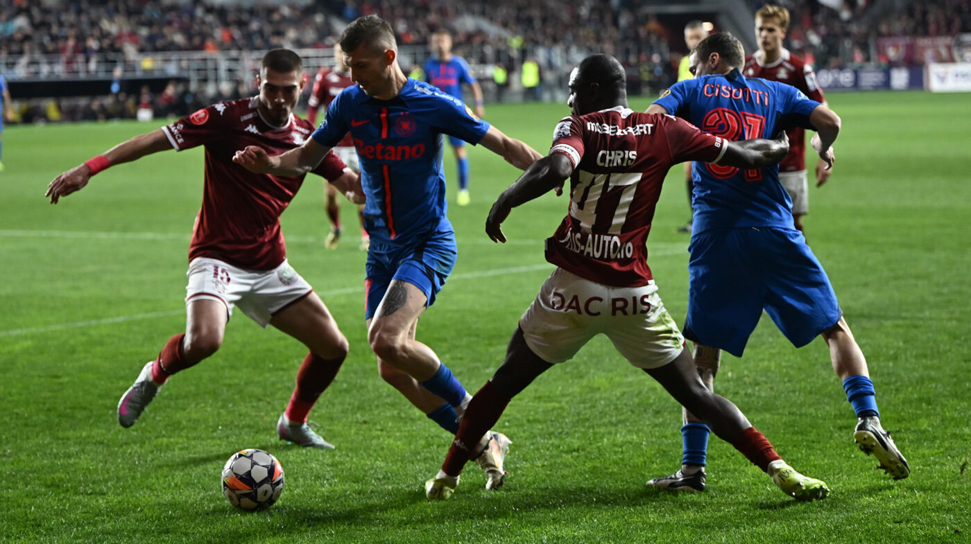Rapid București – FCSB Live Text Online, de la ora 21:30, în etapa 6 din Superliga. Echipele de start. Campioana are 3 eșecuri la rând în campionat