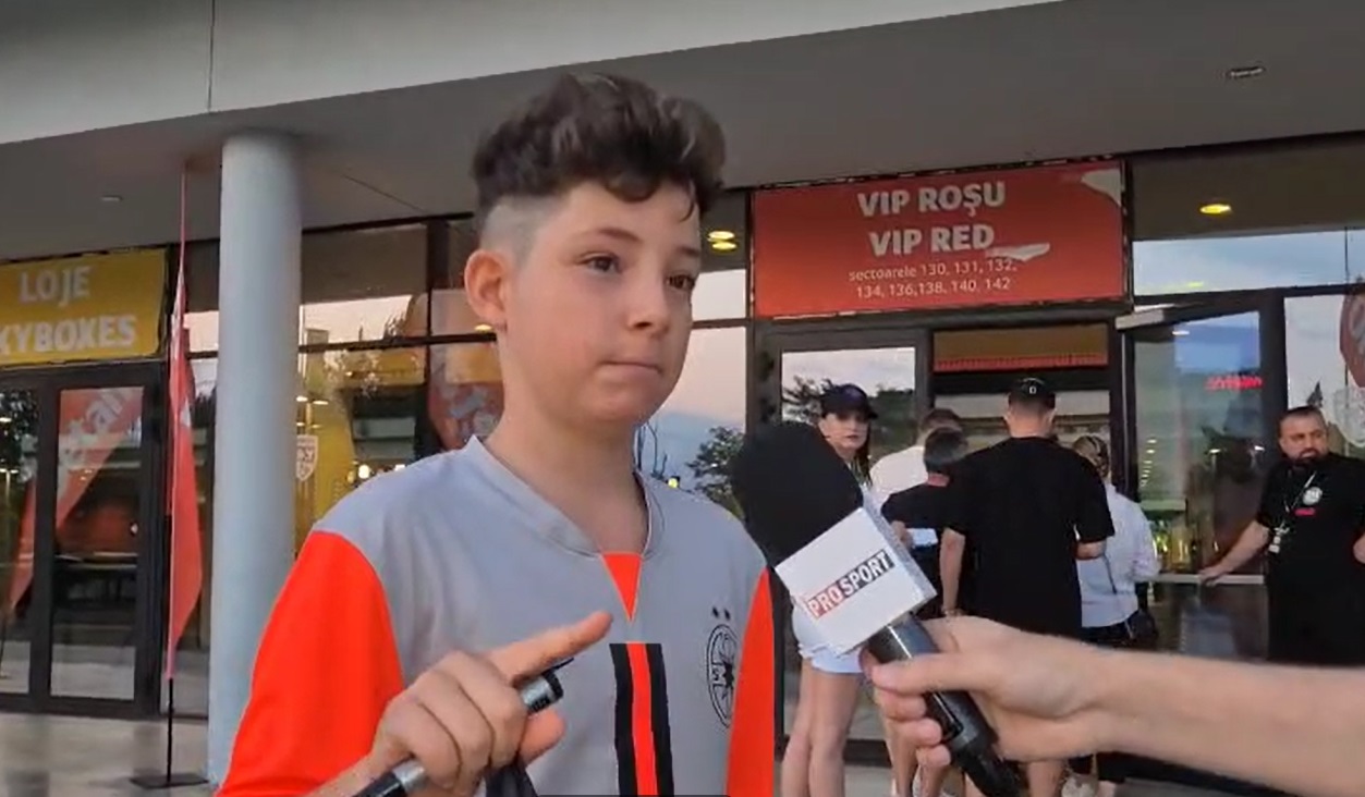 Un copil a venit din Italia pentru a-l vedea pe Juri Cisotti în FCSB – Drita: „Vreau să îmi dea tricoul lui”