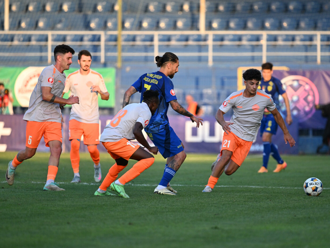 Unirea Slobozia – Metaloglobus București 2-1, în etapa 6 din Superliga. Florin Purece marchează două goluri la Clinceni și echipa lui Andrei Prepeliță întoarce rezultatul