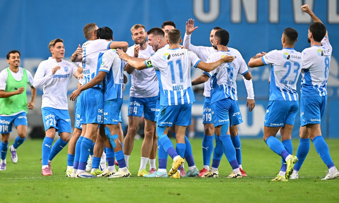 Universitatea Craiova – Bașakșehir 3-1, în manșa secundă a play-off-ului Conference League. Calificare en-fanfare a trupei lui Mirel Rădoi în faza ligii din a treia competiție inter-cluburi a Europei!