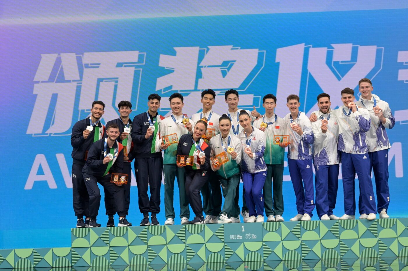 România a câștigat bronzul la gimnastică aerobică, în proba de grup de la Jocurile Mondiale Chengdu 2025