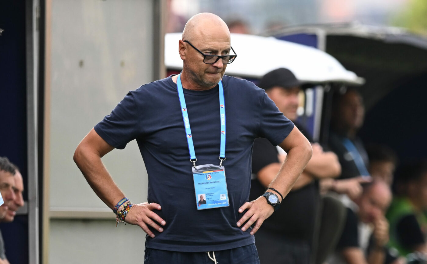 „Am avut un înger păzitor!”. Leo Grozavu, mândru după ce FC Botoșani a remizat cu CFR Cluj