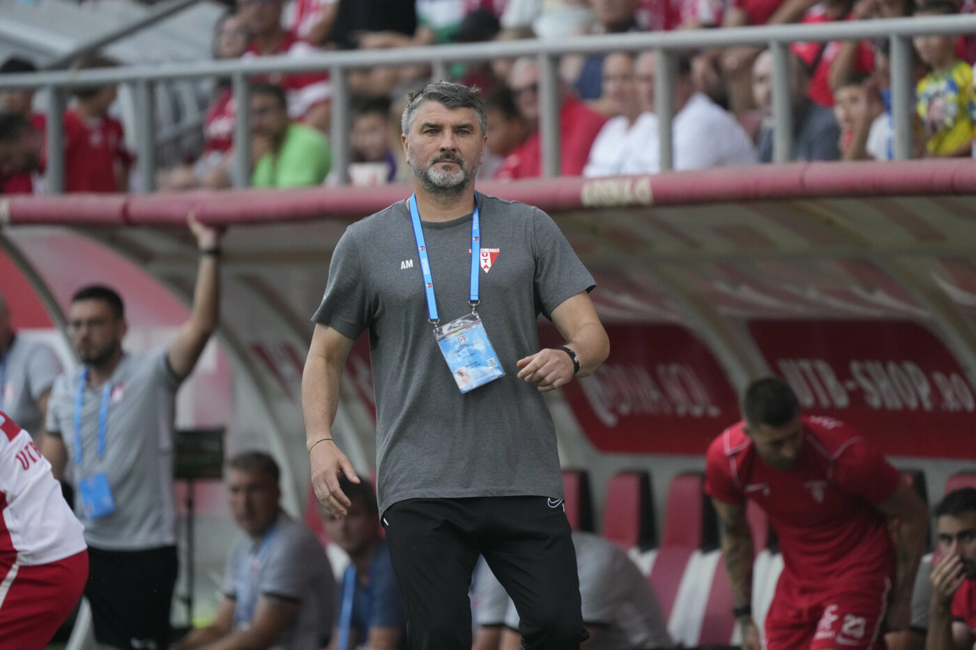 Adrian Mihalcea – prins în offside înainte de UTA – Csikszereda: „Chiar nu știu cât de dramatice sunt lucrurile”