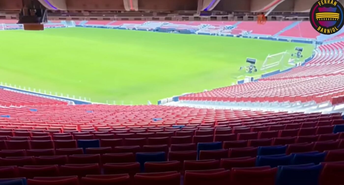 Au apărut primele imagini din interior cu stadionul unde muncitorii români au lucrat și în care s-a băgat peste 1.000.000.000 de euro 