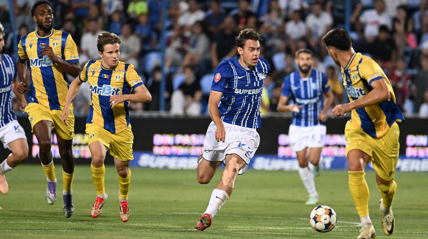 Farul Constanța – Petrolul Ploiești 2-1, în etapa 8 din Superliga. Echipa de la malul mării ajunge pe loc de play-off, iar scaunul lui Ciobotariu se clatină tot mai mult