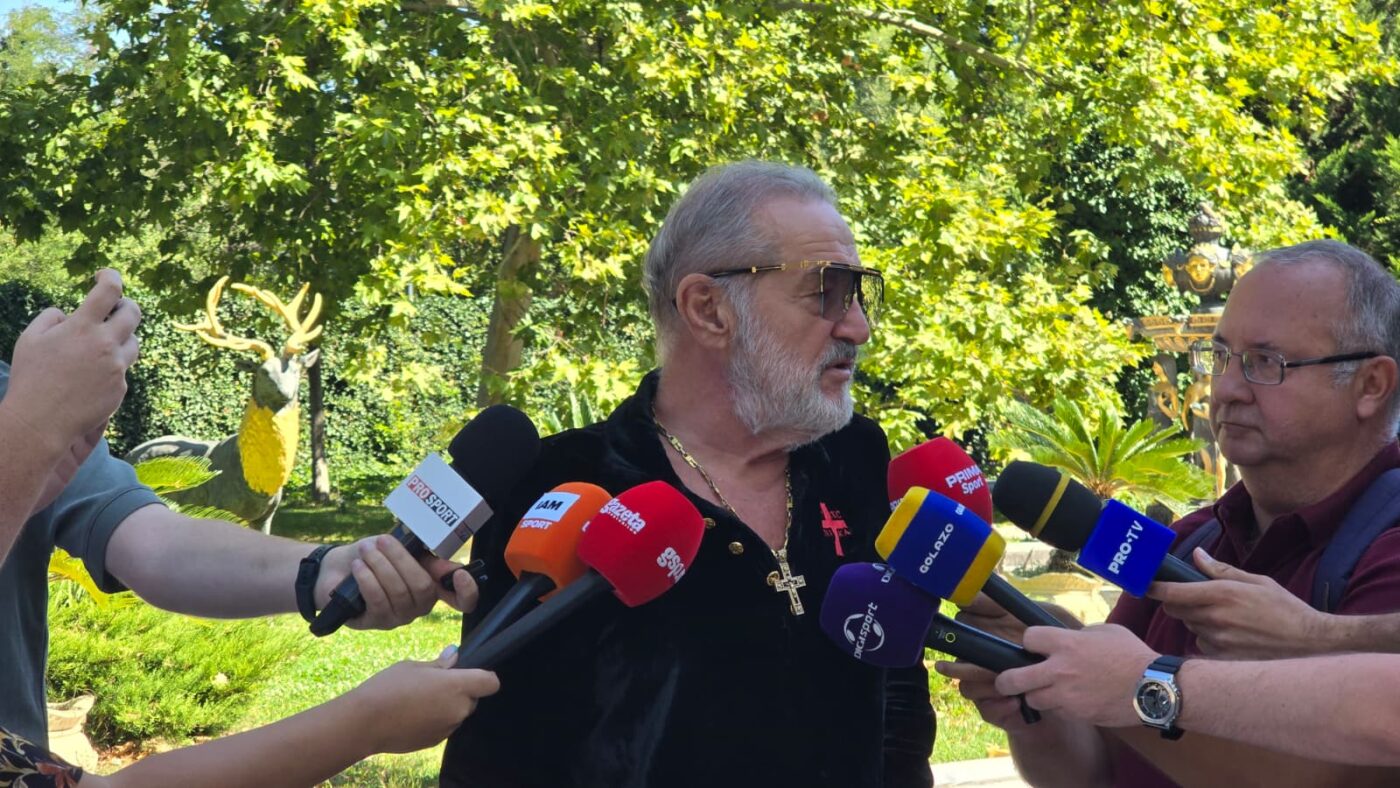 Gigi Becali po remiju FCSB z CFR Cluj grozil igralcem in kritiziral sodnike