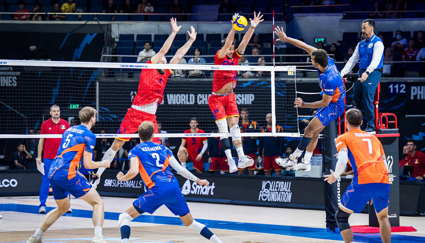 Olanda a învins România după un meci de infarct la Campionatul Mondial de volei din Filipine