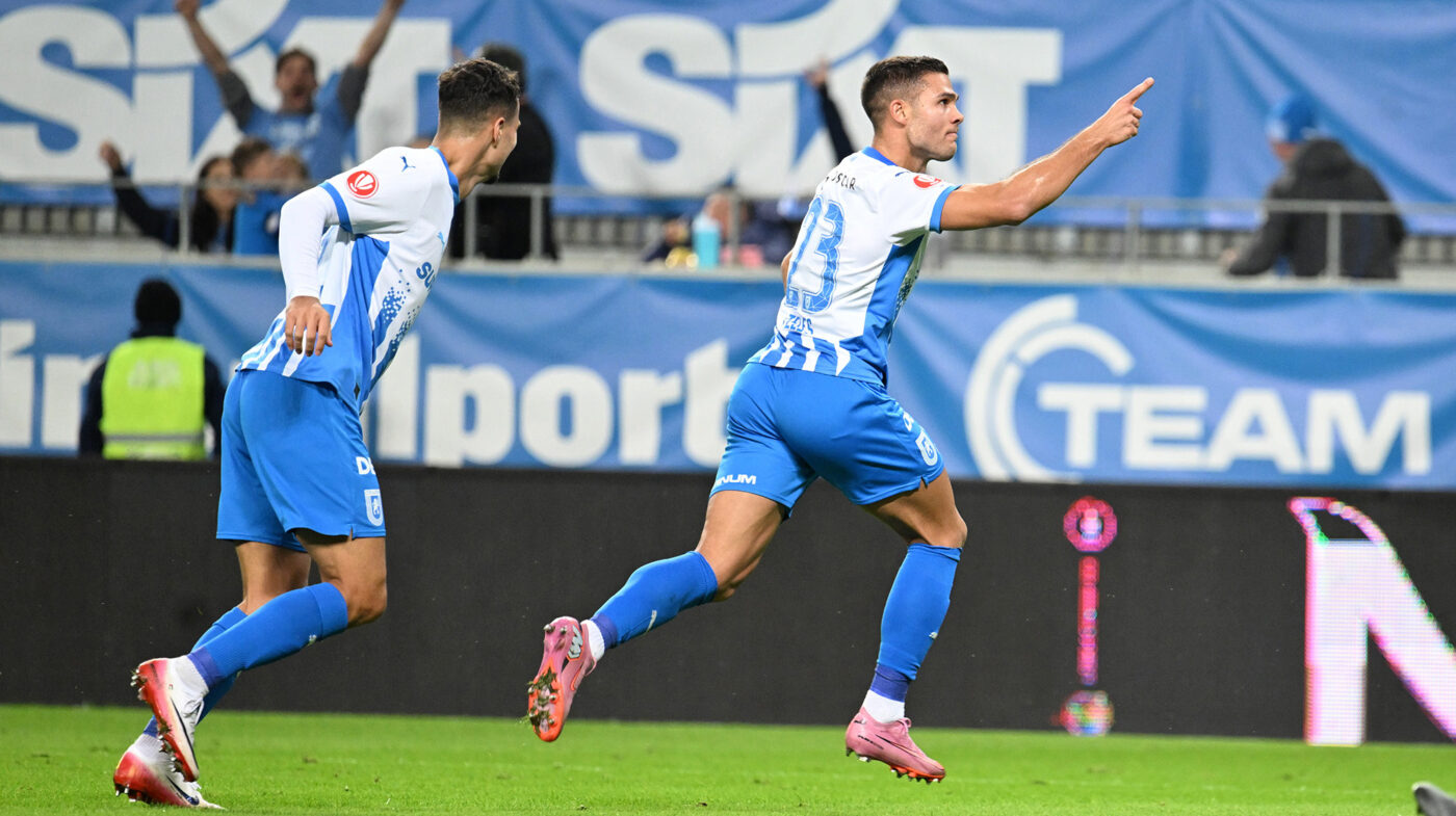 Universitatea Craiova – Dinamo București 2-2, în etapa 11 din Superliga. Remiză în cel mai interesant meci al rundei, care îi duce pe „câini” pe locul 3