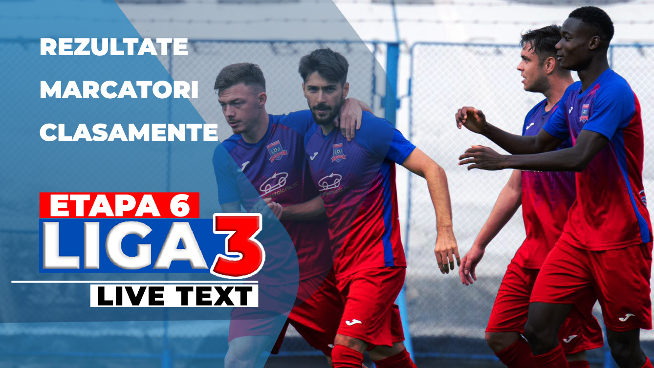 Etapa 6 Liga 3 | Sepsi OSK 2 a demolat Brăila! Metalurgistul Cugir și Unirea Tăşnad, ultimele echipe cu punctaj maxim au pierdut