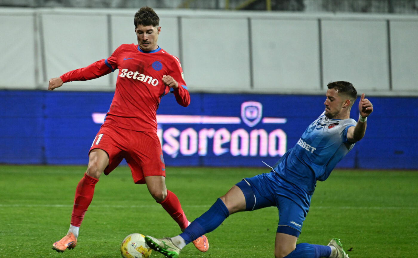A venit diagnosticul lui David Miculescu. FCSB a aflat cât va lipsi atacantul