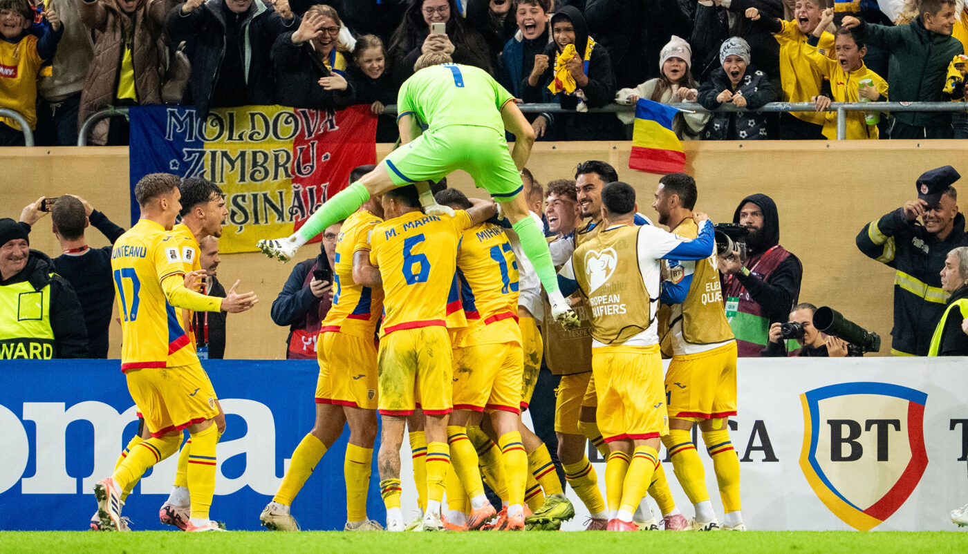 Ce note au primit fotbaliștii lui Mircea Lucescu după România – Austria 1-0. Cine a fost cel mai bun de pe teren