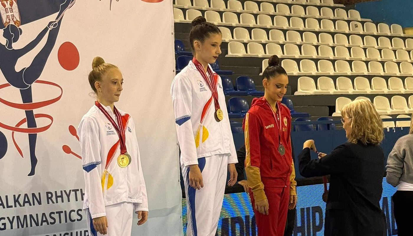 Cristina Halep, nepoata Simonei Halep, performanță extraordinară la gimnastică ritmică! A luat 4 medalii, dintre care una de aur