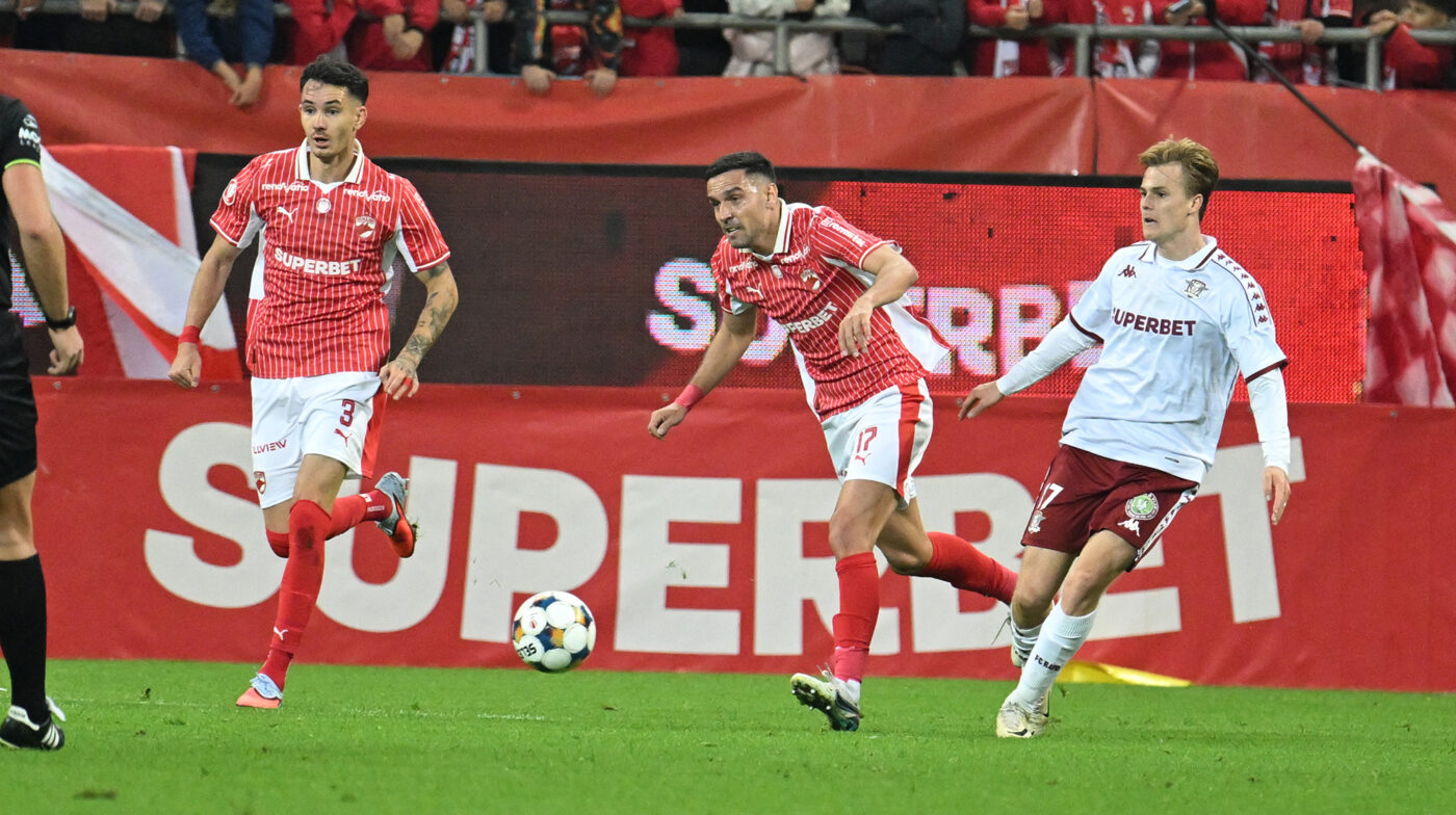 Dinamo – Rapid 0-2, în etapa 13 din Superliga. Echipa lui Gâlcă urcă pe locul 2, la egalitate de puncte cu liderul FC Botoșani