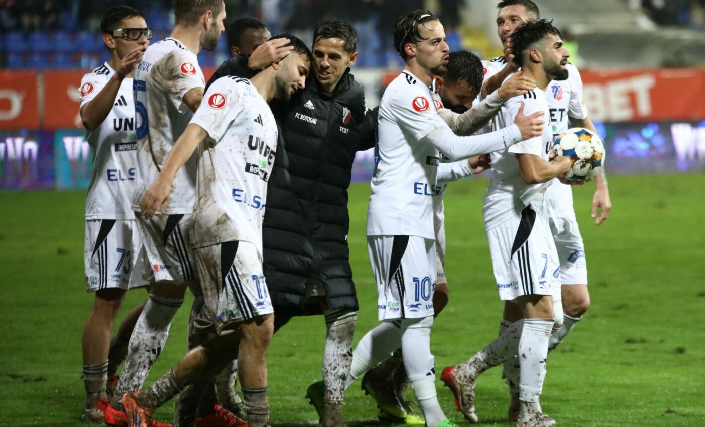 FC Botoșani a ajuns pe primul loc în Superliga și l-a făcut să exclame. „Nu se gândeau ei, nu se gândea nimeni!”