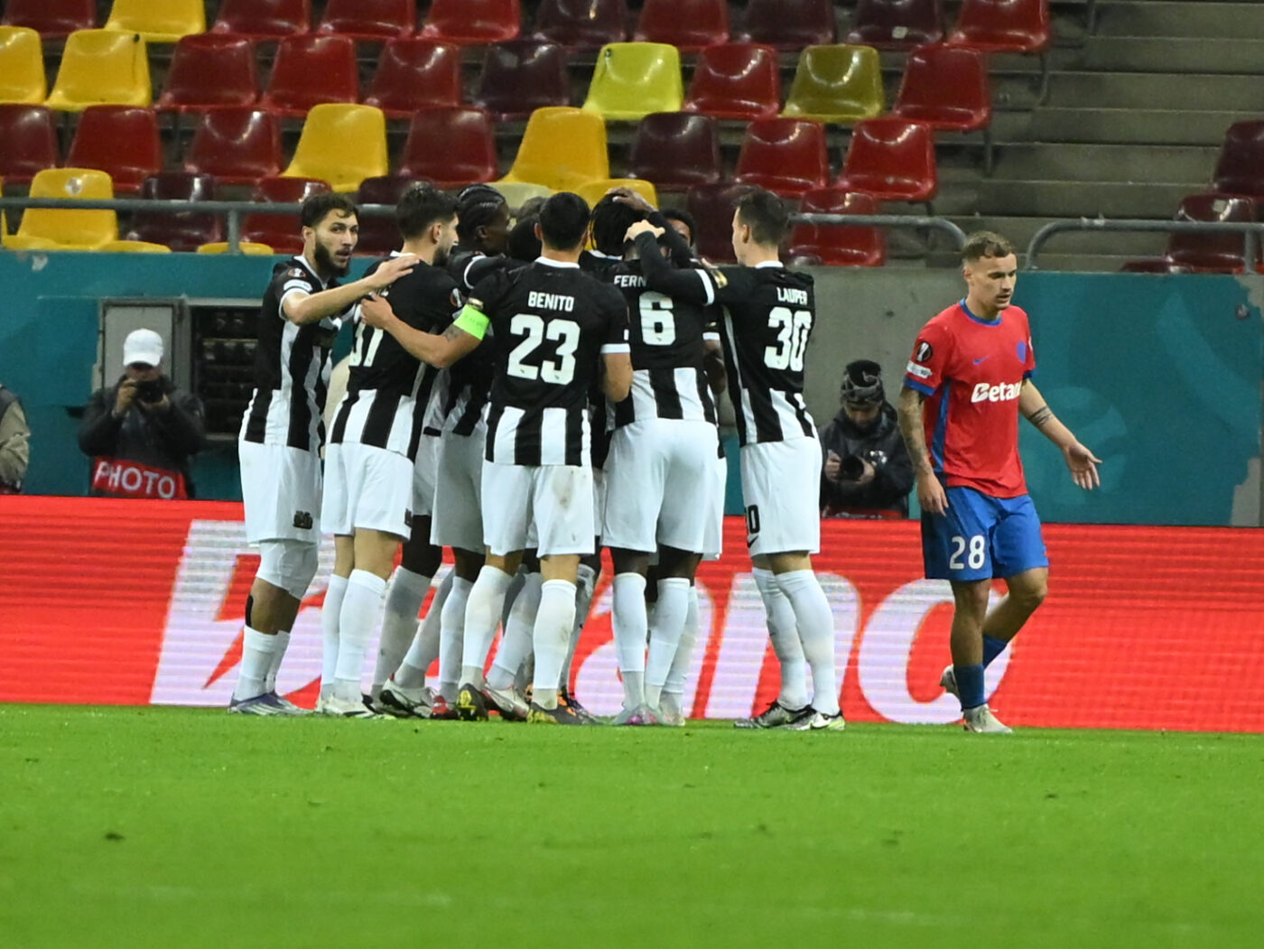 FCSB – Young Boys Berna 0-2, în etapa 2 din Europa League. Campioana României pierde pe Arena Națională
