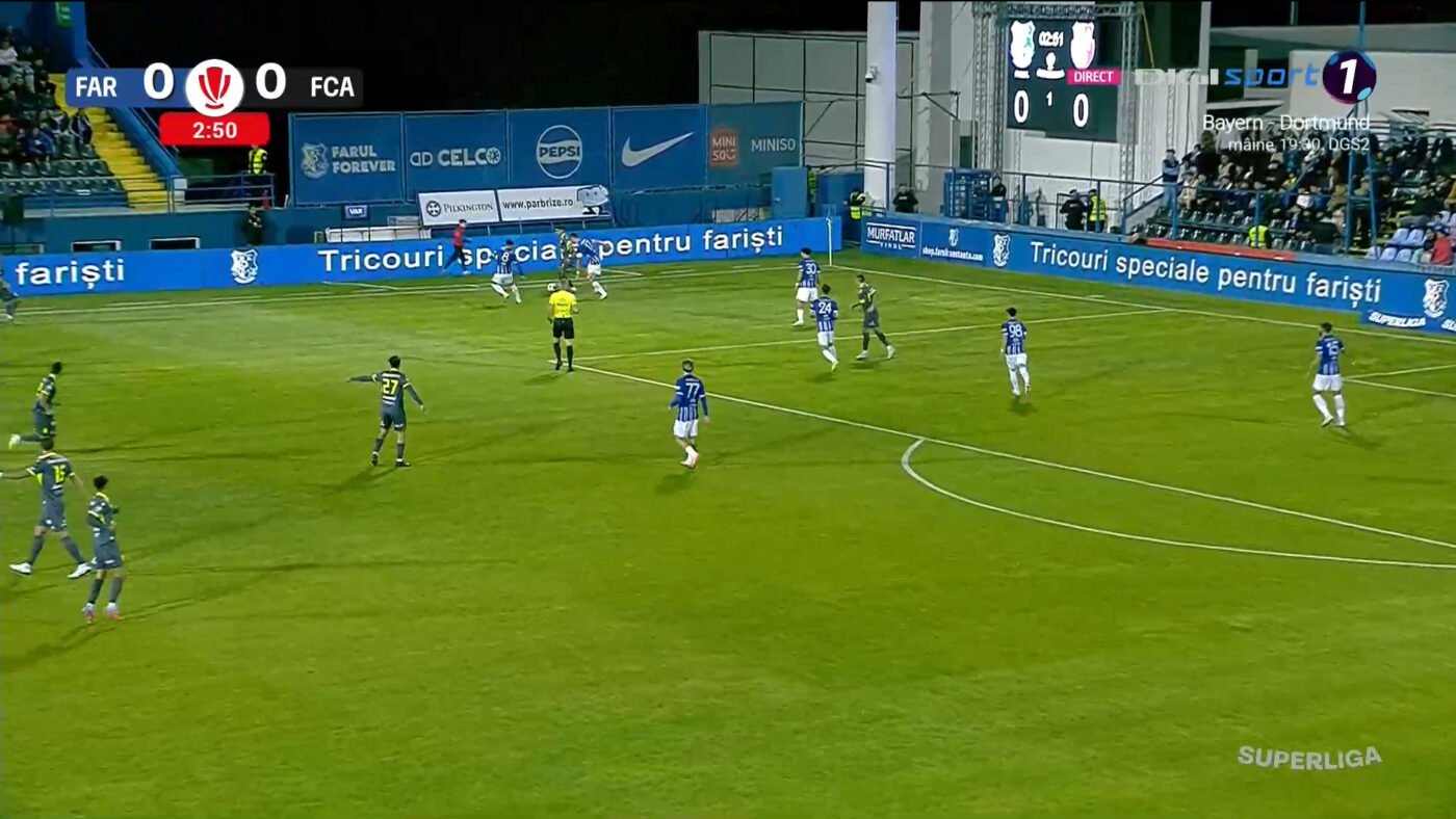 Farul Constanța – FC Argeș 0-0, Live Text Online, în etapa 13 din Superliga. S-a reluat meciul de la Ovidiu