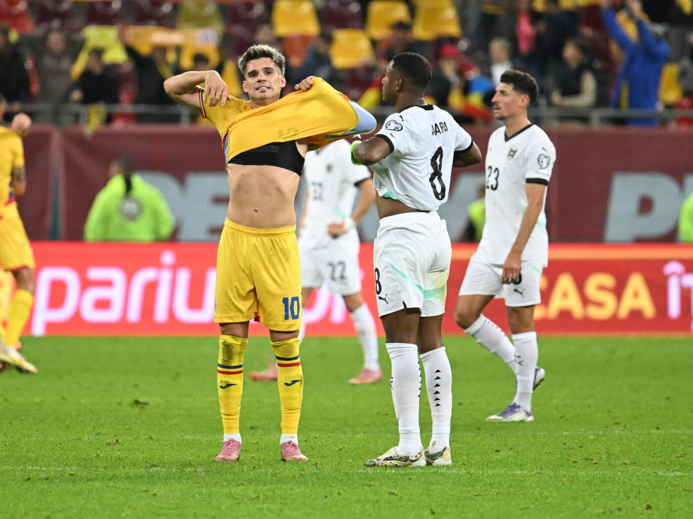 Ianis Hagi i-a lăudat în direct pe Mircea Lucescu și pe Virgil Ghiță după România – Austria 1-0. Nu s-a ferit de cuvinte