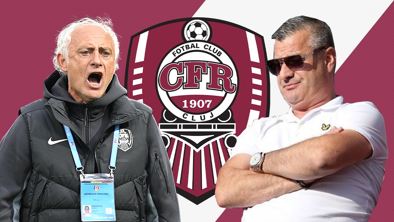Mandorlini rupe tăcerea, într-un interviu exploziv, despre debandada de la CFR Cluj: „Relațiile dintre jucători sunt rupte, nu există coeziune”. EXCLUSIV