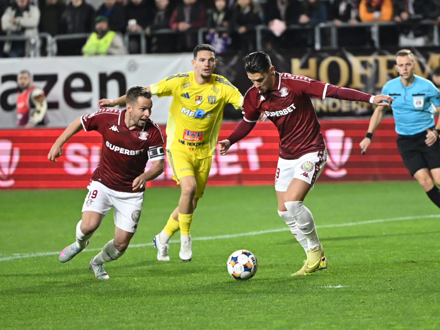 Rapid București – Unirea Slobozia 4-1, în etapa 14 din Superliga. Echipa lui Costel Gâlcă se impune fără drept de apel și rămâne în „ceafa” liderului FC Botoșani