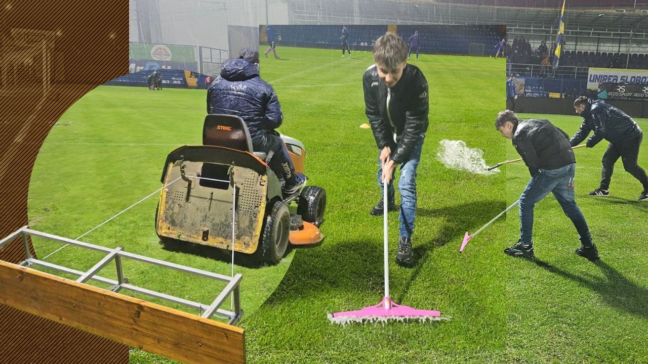 Reportaj savuros din balta de la Clinceni. Cum a fost pusă la cale operațiunea „tractorașul și băncuța” la meciul dintre Unirea Slobozia și Dinamo: „Nu mi-ai arătat cum să fac! Dacă nu a mai plouat…”. EXCLUSIV