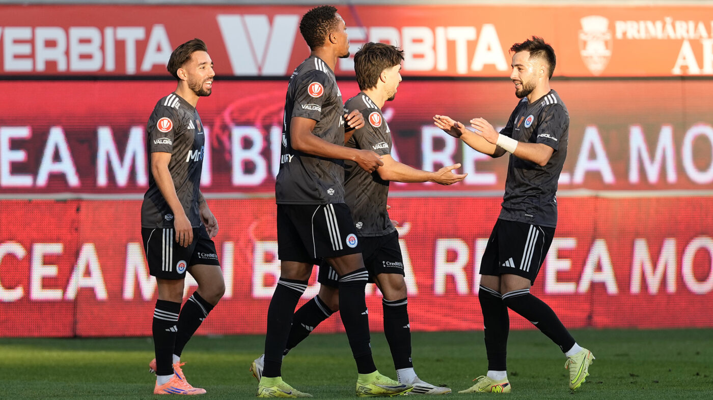 UTA – Oțelul 0-4, în etapa 13 din Superliga. Oaspeții au dat recital după pauză, în fața unei echipe care a jucat în inferioritate