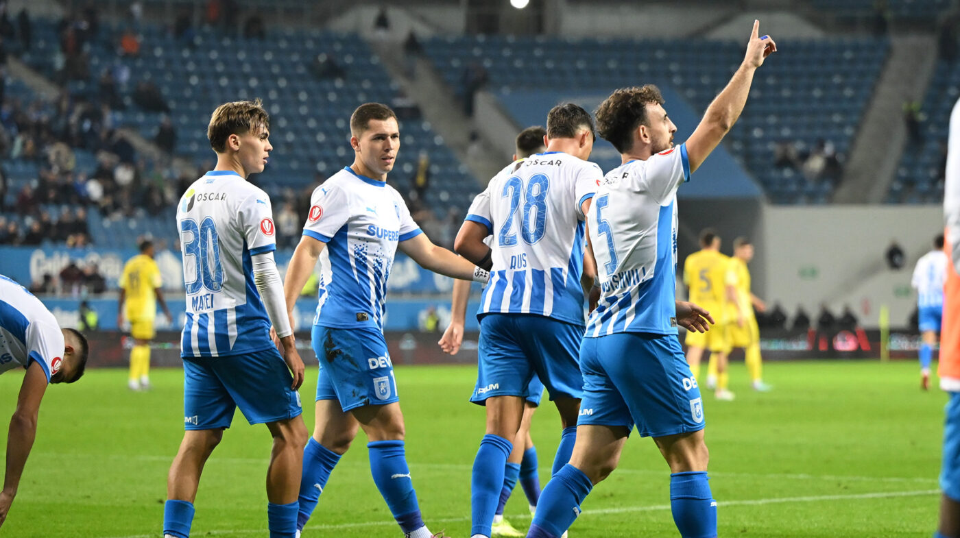 Universitatea Craiova – FC Noah Live Text Online, de la ora 22:00, în etapa 2 din grupa principală de Conference League. Echipele de start. Formația olteană caută primele puncte în competiție