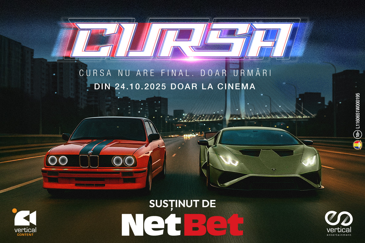 (P) Filmul românesc „Cursa” se lansează în cinematografe pe 24 octombrie, inclusiv în format 4DX
