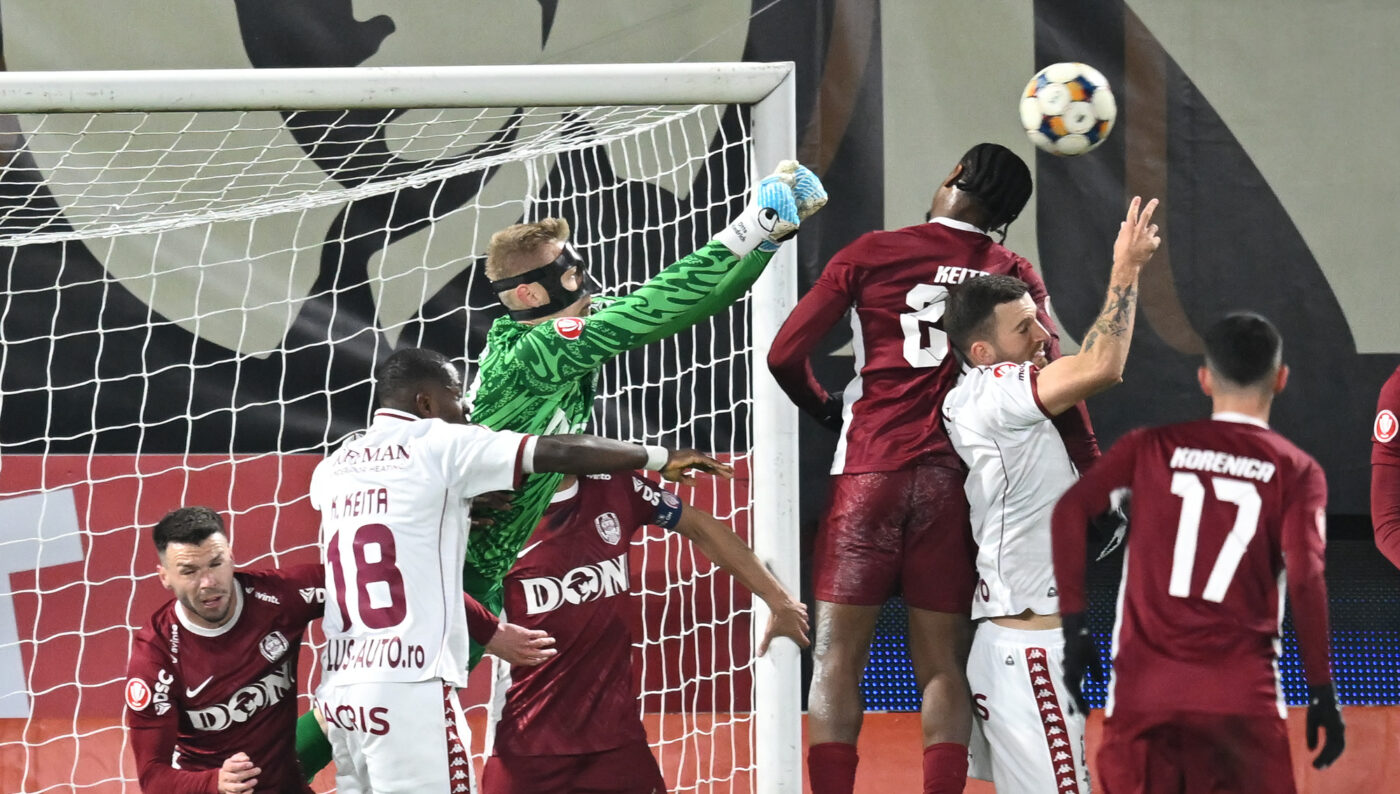 CFR Cluj – Rapid București 1-0, Live Text Online, în etapa 17 din Superliga. Aioani are o intervenție senzațională la șutul lui Munteanu