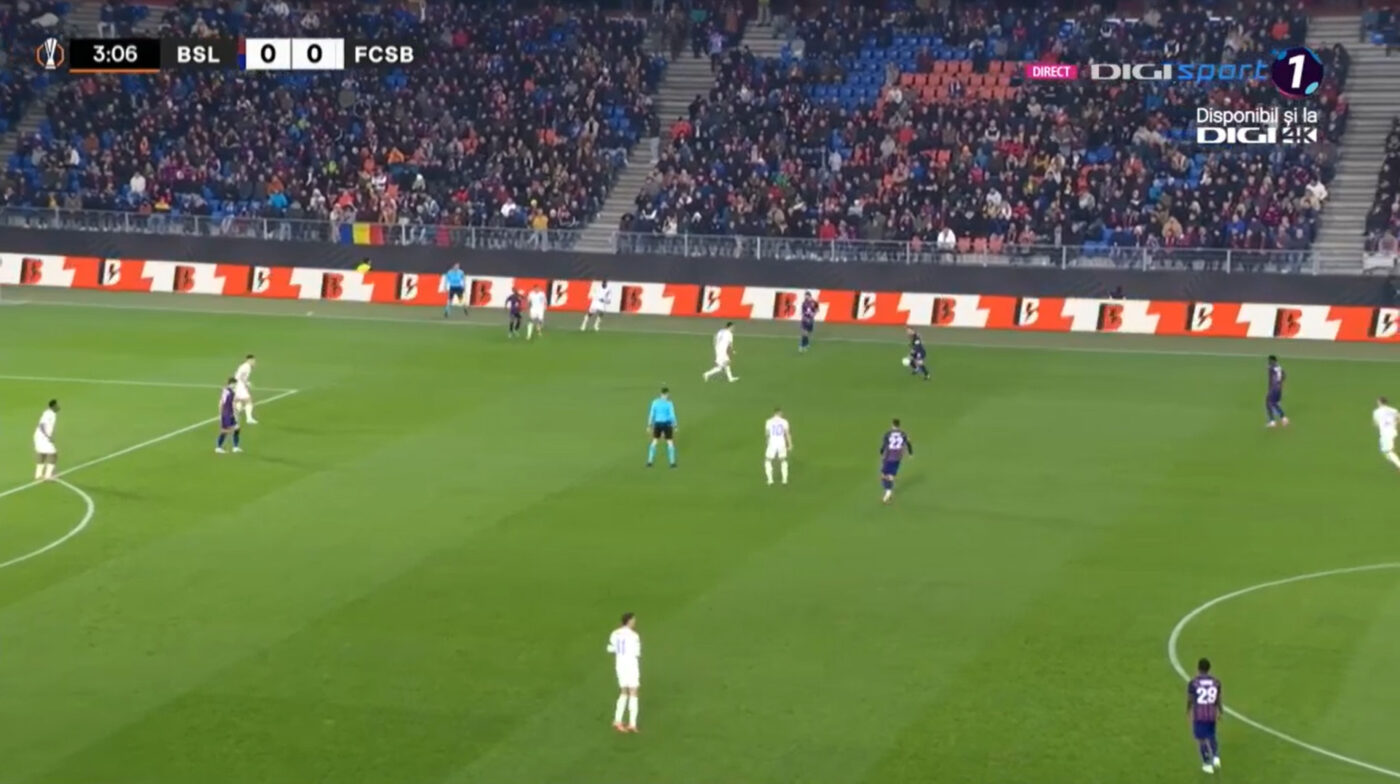 FC Basel – FCSB 1-0, Live Text Online, în etapa 4 din grupa principală a Europa League. Mascat de colegi, Zima scoate incredibil mingea șutată de Shaqiri