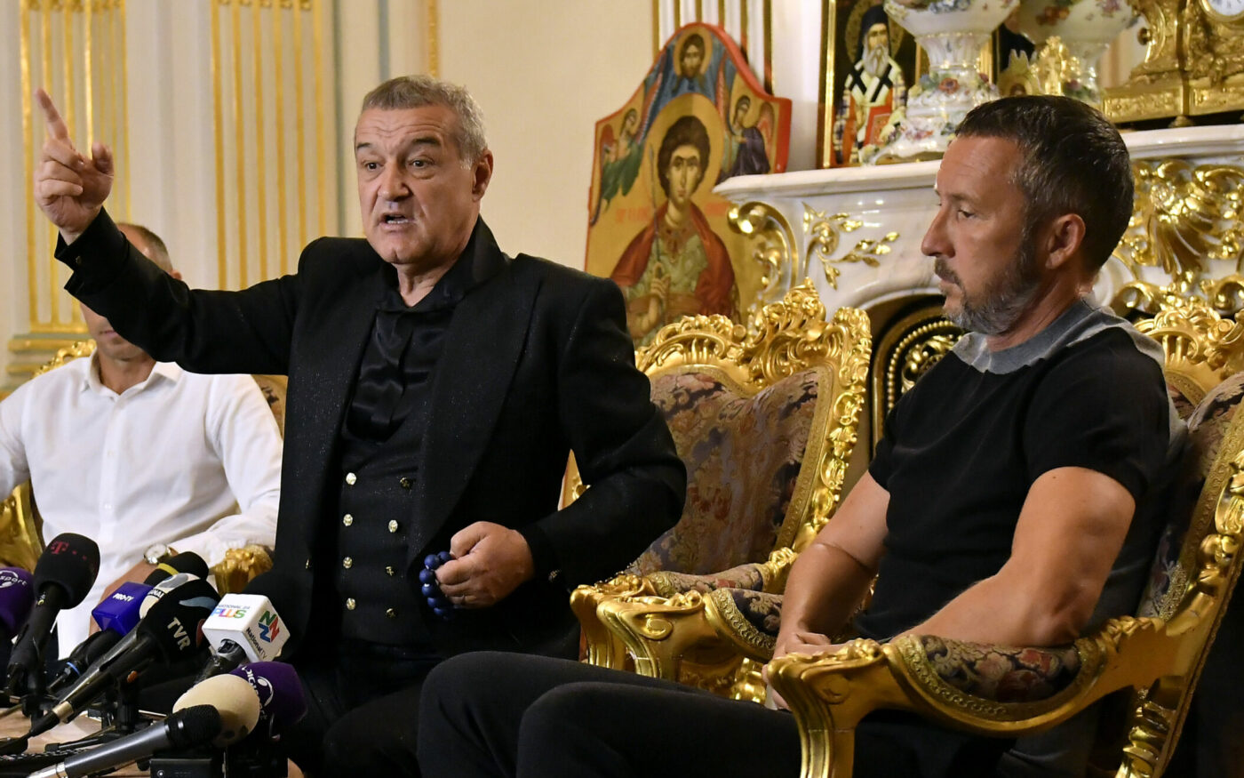 Gigi Becali l-a amenințat în direct pe Mihai Stoica: „Tai în carne vie sau pun pe altul!”