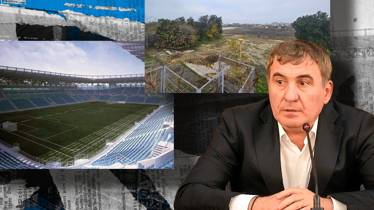 Imaginile rușinii care-l vor deprima pe Gică Hagi. Stadionul de peste 100.000.000 de euro a rămas la nivel de crater: „Trăim cu promisiunile, nu s-a mai întâmplat nimic. Cineva să pună piciorul în prag!”. EXCLUSIV
