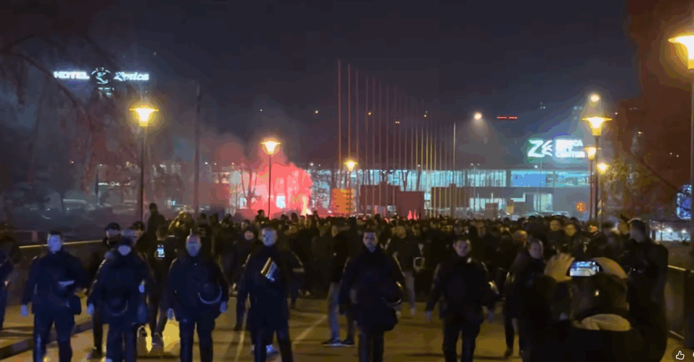 Imaginile serii de la Bosnia – România! Ce au făcut ultrașii aflați în război cu federația: s-a auzit în direct la TV!