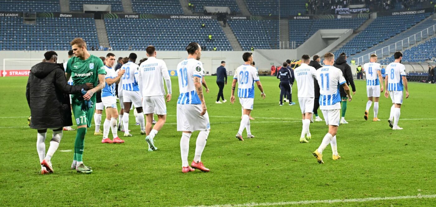Încă un fotbalist de la Universitatea Craiova s-a rupt și nu mai joacă în acest an!