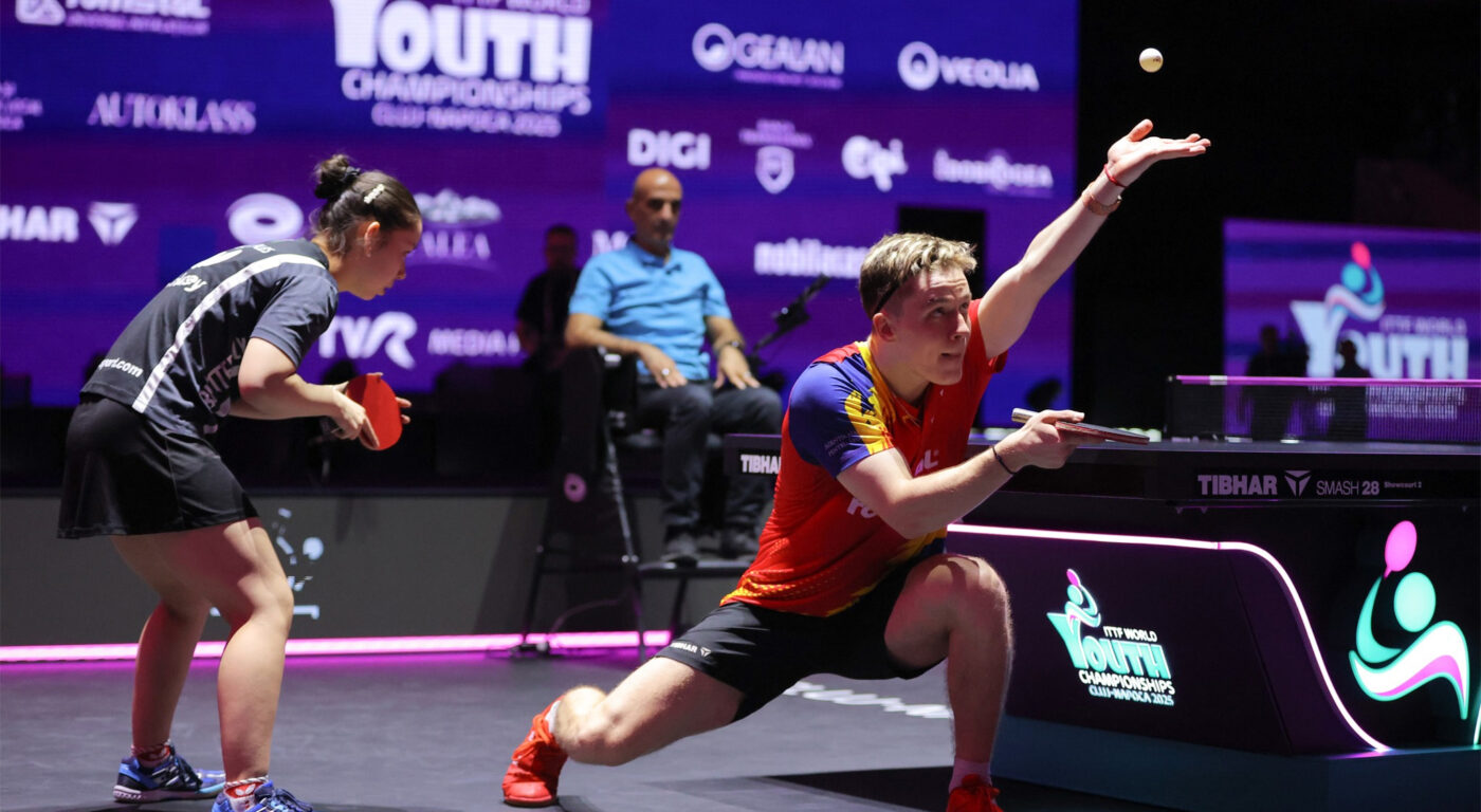Iulian Chirița, noul fenomen al României: a luat argintul la Campionatul Mondial de tenis de masă! E a doua medalie și mai are proba de simplu!