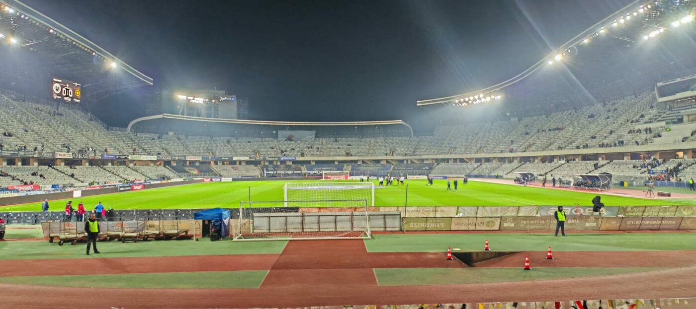 Meciul U Cluj – FCSB nu a putut să înceapă la timp! Ce s-a întâmplat