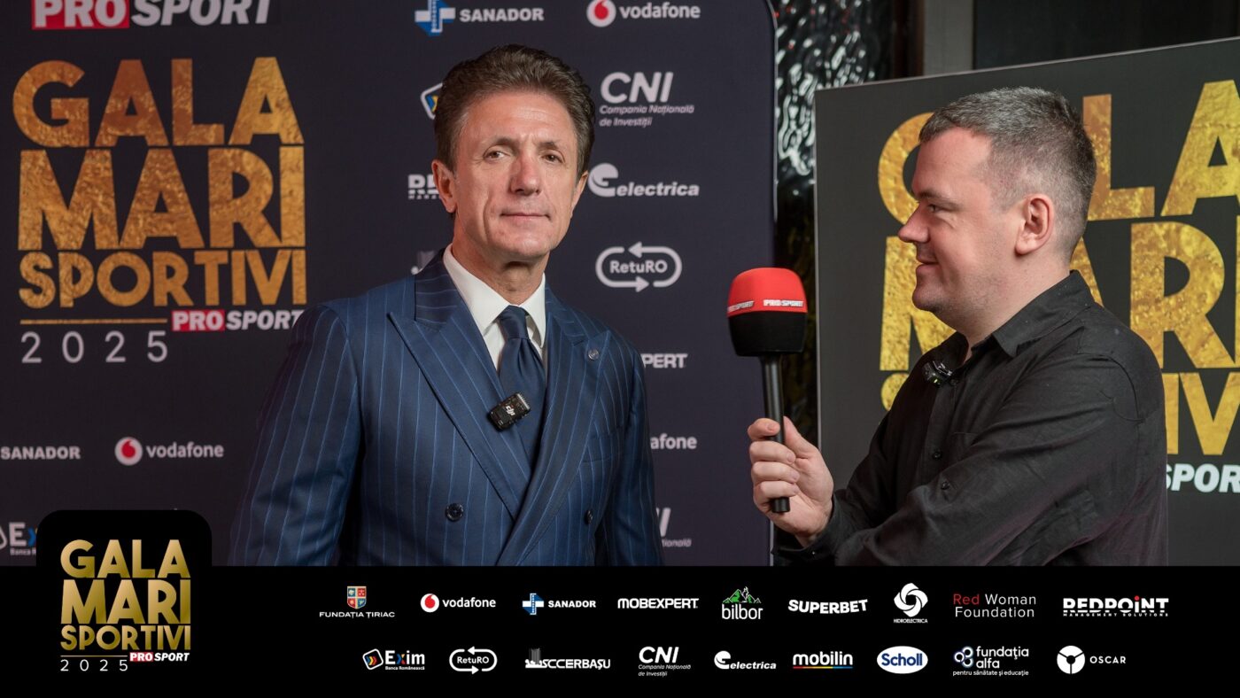 Mesaj războinic al lui Gică Popescu, la Gala Mari Sportivi ProSport, înainte de Farul – FCSB. Le-a făcut o „urare” surpriză campionilor: „Așa, avem șanse mari să câștigăm”