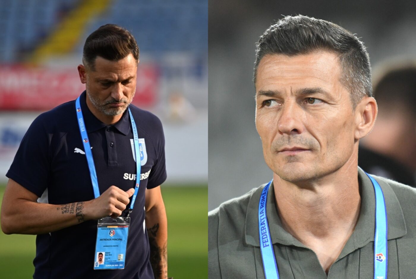 Mirel Rădoi vs Costel Gâlcă. S-au aflat în acelaşi timp în cantonamentul Universităţii Craiova, olteanul l-a înlocuit pe „Costelino” de două ori, iar azi se vor confrunta în premieră