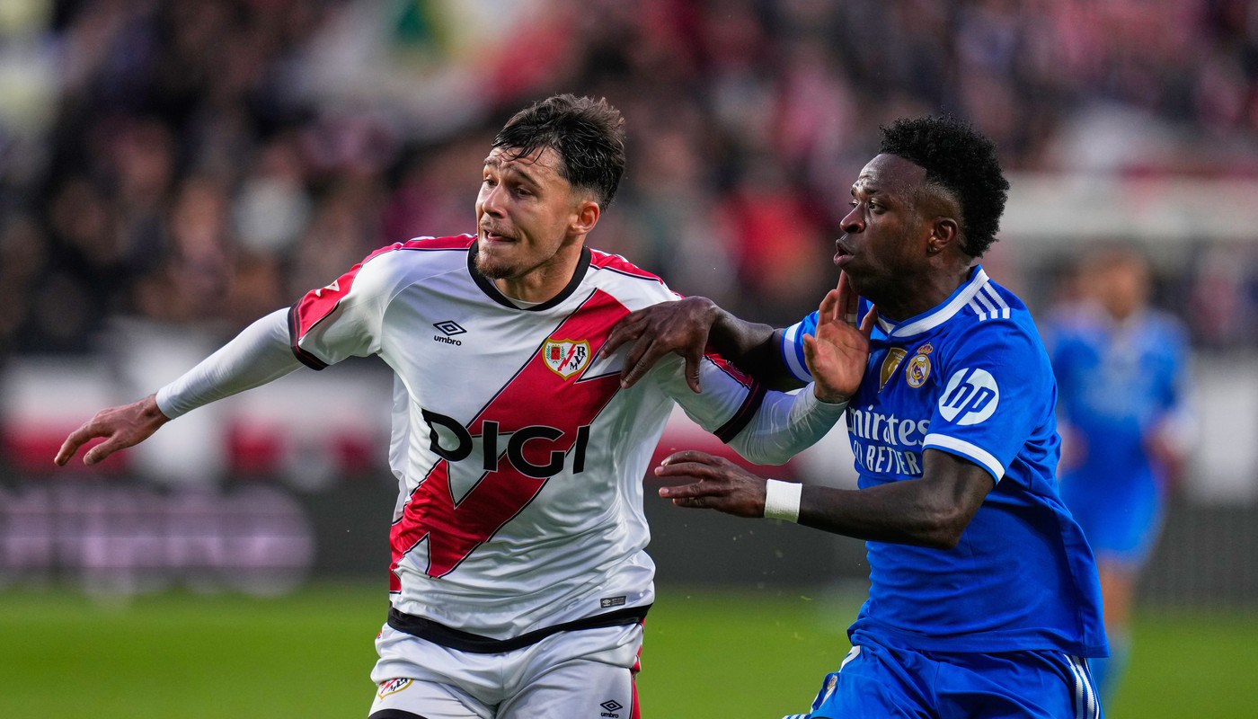 Nota primită de Andrei Rațiu după Rayo – Real Madrid. Românul a dus un adevărat război cu brazilianul Vinicius