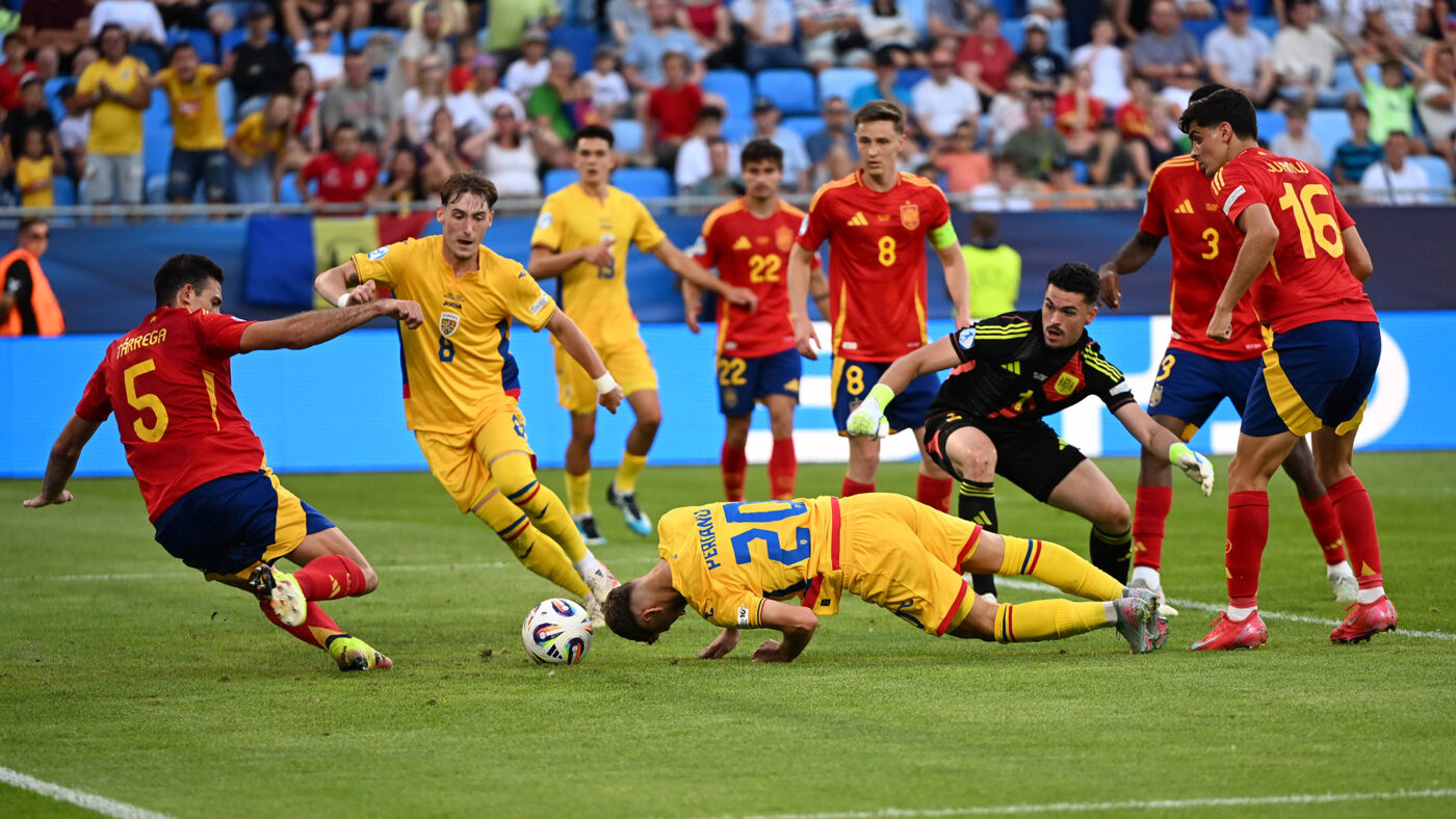 România – Spania 0-2, Live Text Online, în etapa 5 din preliminariile CE U21. Fresneda majorează diferența la al doilea șut pe poartă al oaspeților