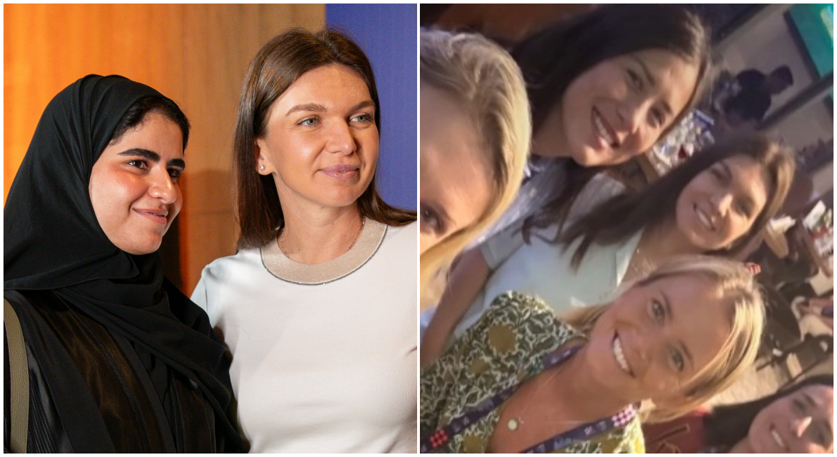 Simona Halep, seară incredibilă la Riad alături de directoarea Turneului Campioanelor! Cine le-a dat de gol: „E distractiv să vă văd pe toate aici”. FOTO